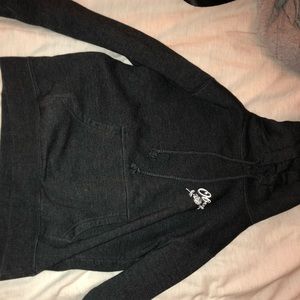 dark grey obey hoodie